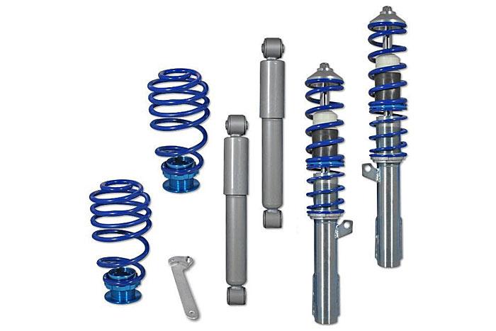 GF150103, Triple-S Schroefset, Opel Astra G 1.2/ 1.4/ 1.6/ 1.8/ 2.0/ 2.2/ 8V/ 16V/ 1.7TD/ Dti/ CDTi/ 2.0/ 2.2/ Di/ Dti/ 16V T98 NB/V 01/1999-04/2005, 1040KG max vooraslast, Niet geschikt voor Stationwagen, Bij deze set zijn verkorte koppelstangen noodzakelijk, deze zijn los verkrijgbaar.